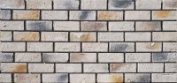 Platte Baksteen Witte Mix