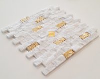 Witte Goud Verguld Mix Mozaïek