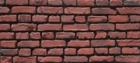 Gebroken Baksteen Karmozijnrood